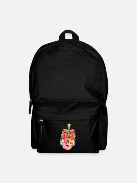 Uke Ukulele - Rucksack - Schwarz
