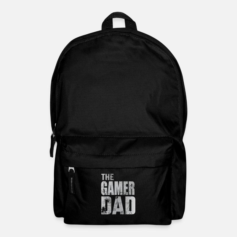Gamer Dad Gaming Walking Zocken Konsole Geschenk - Rucksack - Schwarz