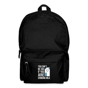 Milk raw milk whole milk - Backpack - black - Front