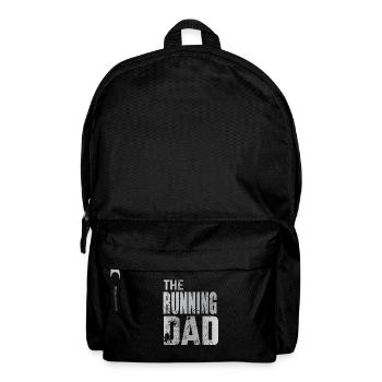 Running Dad Running Jogging Marathon Sports Gift - Backpack - black - Front