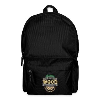 Je transforme le bois en choses ta superpuissance - Sac à dos - noir - Devant