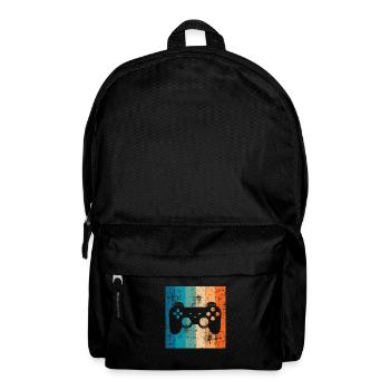 Gaming Gamer Gaming Console Games Retro Gift - Backpack - black - Front
