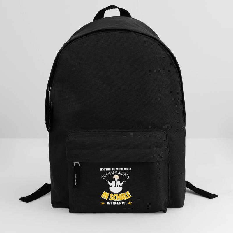 Anti Dressedcode Gast | Scherz Outfit | In Schale Rucksack