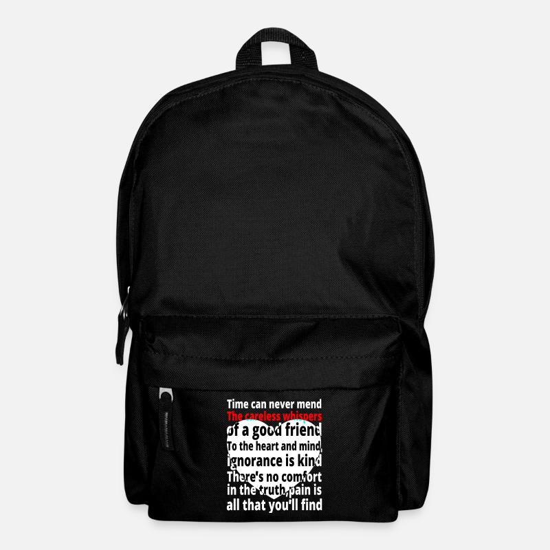 Careless Whispers George Forever - Backpack - black