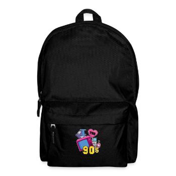 Retro 90s Era Vintage Nineties 90s - Backpack - black - Front