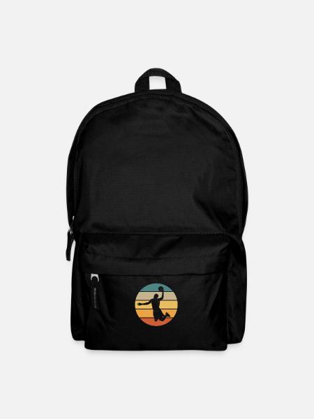 Rétro basketball streetball - Sac à dos - noir