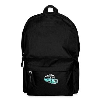 Camper Bus Caravan Camper Bus - Rucksack - Schwarz - Vorne