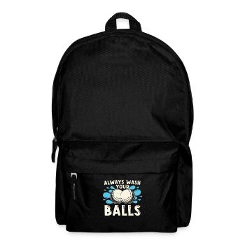 Golf Golfer Golfer Golfer Golf Course - Backpack - black - Front