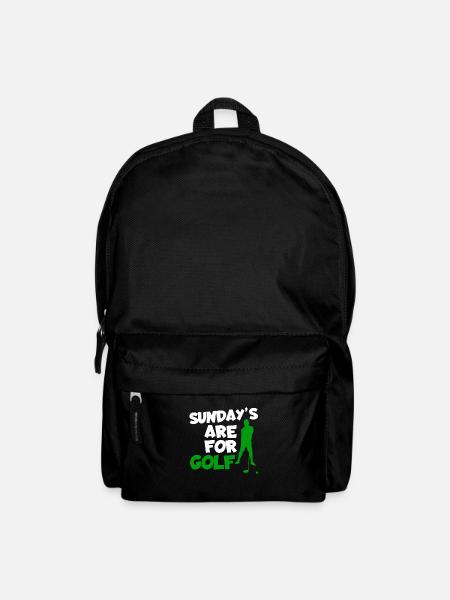 Golfeur Golf golf golf golf - Sac à dos - noir