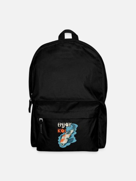 Nishikigoi Koi Breeder Enjoy Koi Carp - Backpack - black