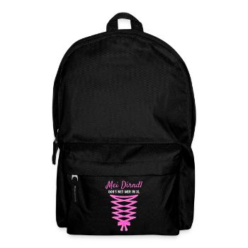 Damen Dirndl Ersatz Trachten Ersatz Bluse Kirmes - Rucksack - Schwarz - Vorne