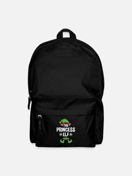 Group Matching Family Christmas Gift Elf - Rucksack - Schwarz