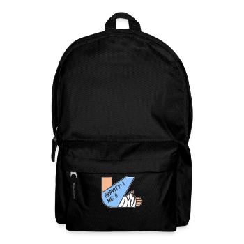 Gebrochener Arm Spruch - Fraktur Gipsarm - Rucksack - Schwarz - Vorne