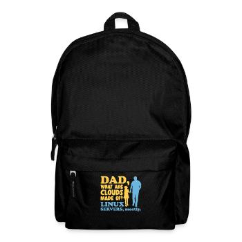 Cloud Computing Informatik Tech - Rucksack - Schwarz - Vorne