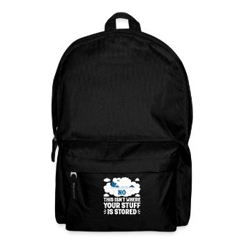 Cloud Computing Informatik Computer Programmierer - Rucksack - Schwarz - Vorne