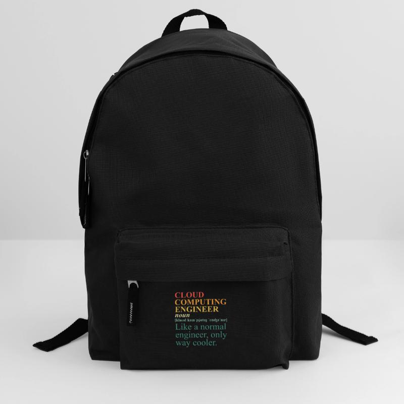 Cloud Computing Engineer Definition Retro Computer Rucksack