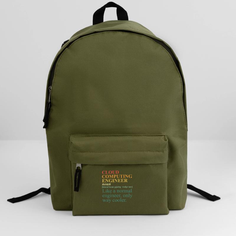 Cloud Computing Engineer Definition Retro Computer Rucksack