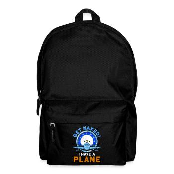 Airline Pilot Zitat Ich habe einen Flugzeugpiloten - Rucksack - Schwarz - Vorne