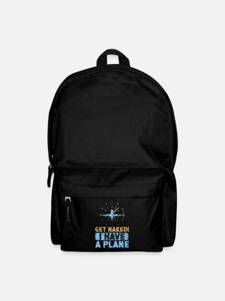 Airline Pilot Aviation Pun für einen Firmenpiloten - Rucksack - Schwarz