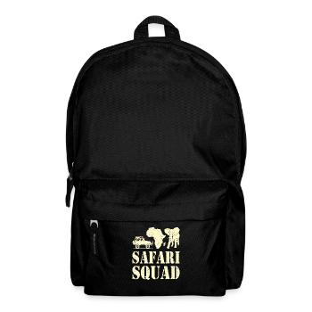 Safari Squad - African Safari Adventures - Rucksack - Schwarz - Vorne