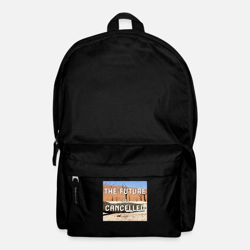 the future is cancelled Thoughtful Pessimist - Backpack - black