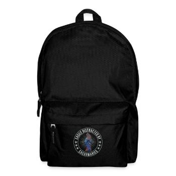 Casoars Retro Cassowary Bird Vintage - Sac à dos - noir - Devant
