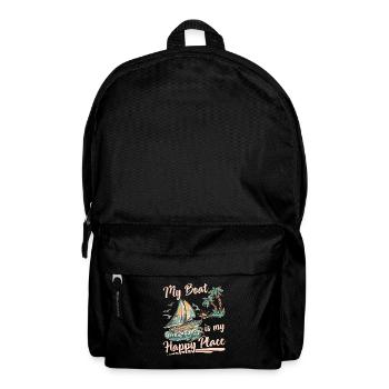 Catamaran Captain Sailboat - Backpack - black - Front