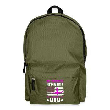 Meine Lieblingsturnerin Nennt Mich Mama Gymnastik - Rucksack - Olivgrün - Vorne