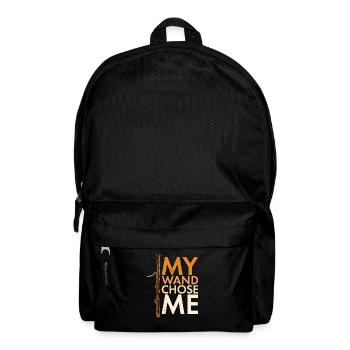Fagott Klarinette Musik Musiker Orchester - Rucksack - Schwarz - Vorne