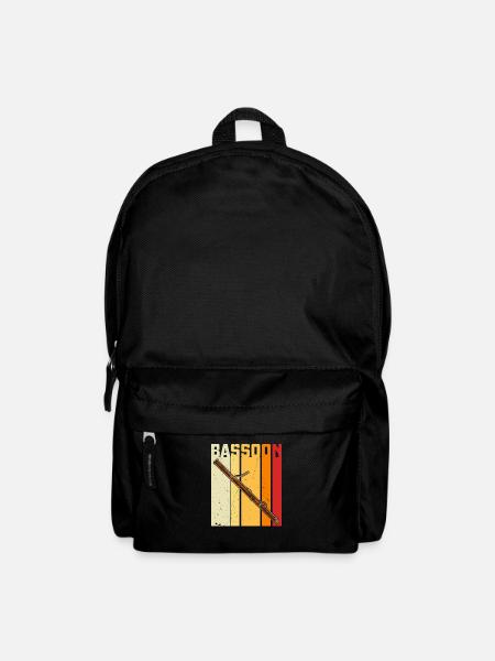 Musiker Musik Orchester Fagott Bassoon - Rucksack - Schwarz