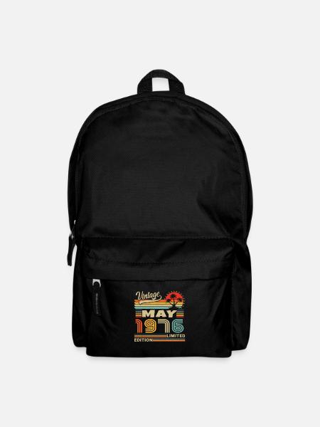 Jahrgang geboren im Mai 1976 Geburtstagsgeschenk - Rucksack - Schwarz