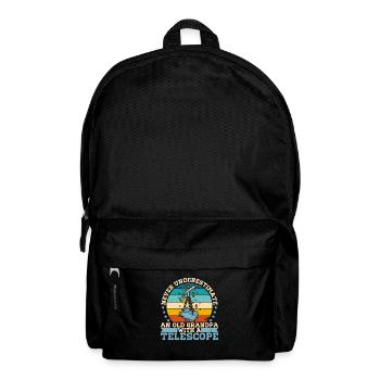Telescope Physics School Astronomy Stars - Backpack - black - Front