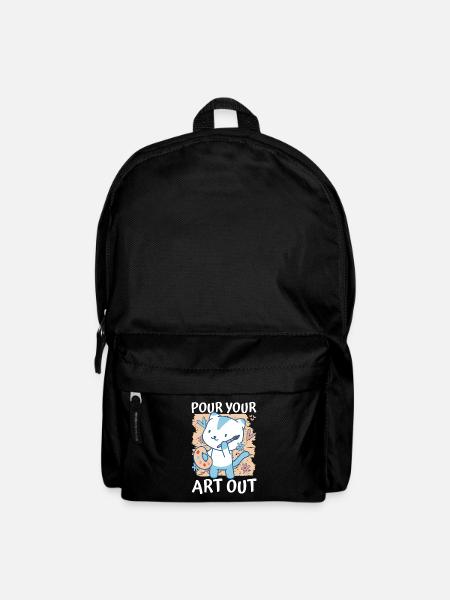Professeur d’art Drôle de dicteur Cours d’art Cours d’art - Sac à dos - noir