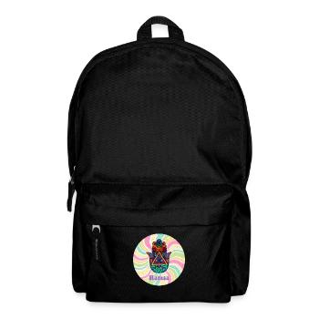 Hamsa Talisman Zeichen Yoga Yogi Lehrer Buddha - Rucksack - Schwarz - Vorne