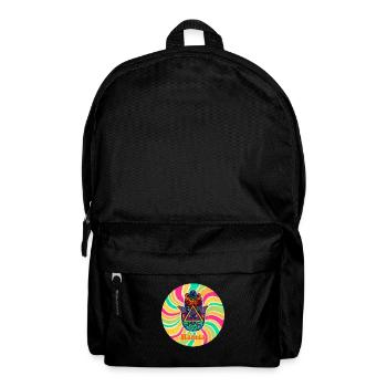 Hamsa Talisman Zeichen Yoga Yogi Lehrer Buddha - Rucksack - Schwarz - Vorne