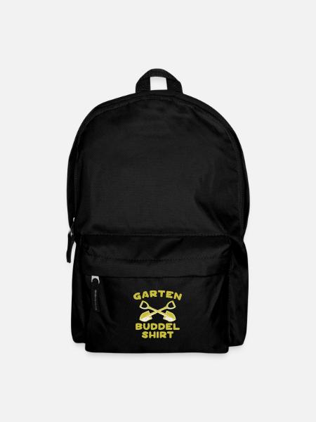 Garten Buddel Shirt Gärtner Gärtnerin Hobbygärtner - Rucksack - Schwarz