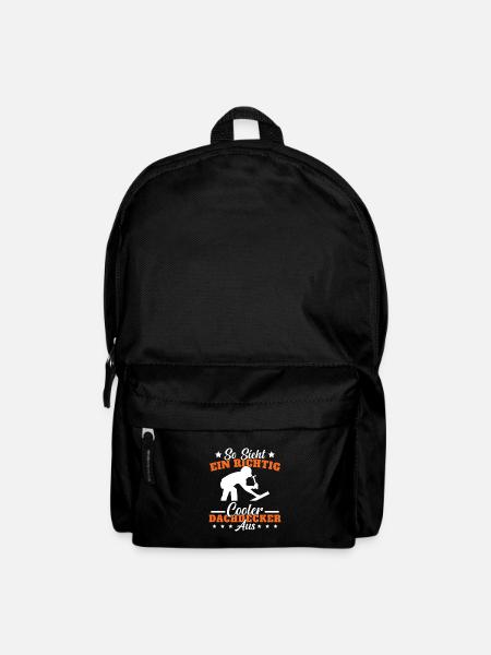 Dachdecker Meister Geschenk - Rucksack - Schwarz