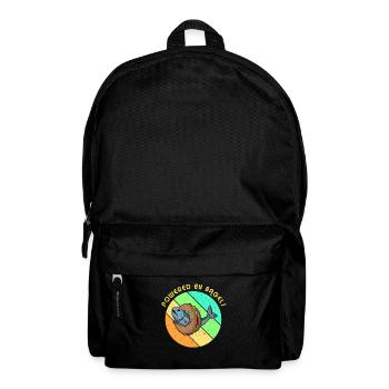 Salmon on Bagel Kosher Israel Saying Jew - Backpack - black - Front