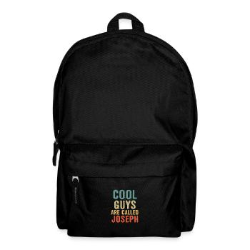 Cool guys are called Joseph - Backpack - black - Front