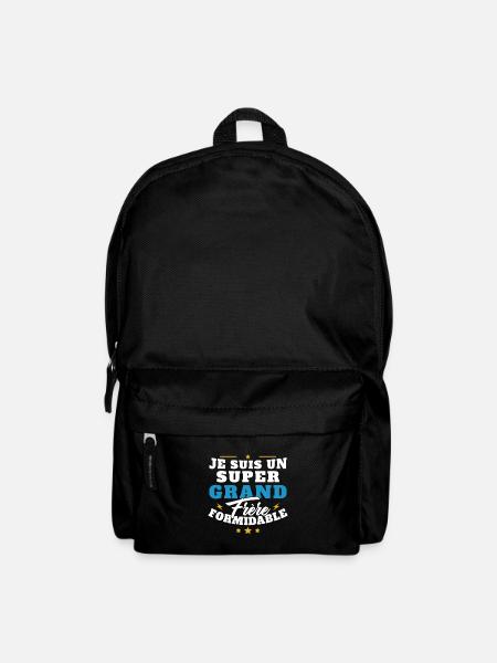 Je suis un Grand frère formidable cadeau - Sac à dos - noir