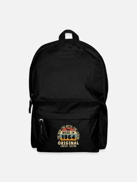 Original 1964 60. Geburtstag Vintage-Geschenk - Rucksack - Schwarz