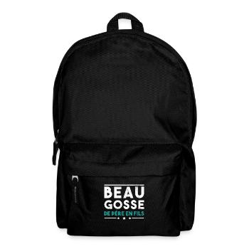 Beau Gosse De Père En Fils - Sac à dos - noir - Devant