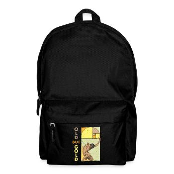 Geometrie Goldener Schnitt Fibonacci Spirale - Rucksack - Schwarz - Vorne