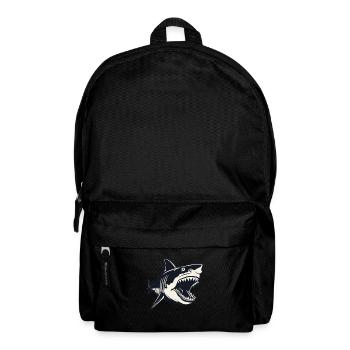 Un requin de dessin animé à l’ancienne - Sac à dos - noir - Devant