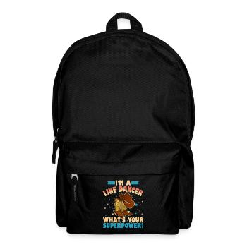 Western Stiefel Line Dance Tanzsport Cowboy - Rucksack - Schwarz - Vorne
