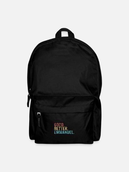 Good better Emmanuel - Rucksack - Schwarz