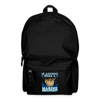 Aquarium Ozean Fische Kugelfisch Unterwasser - Rucksack - Schwarz - Vorne