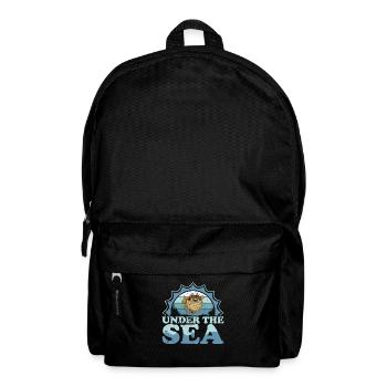 Ballonfisch Ozean Biologe Fische Wasser Tiere - Rucksack - Schwarz - Vorne