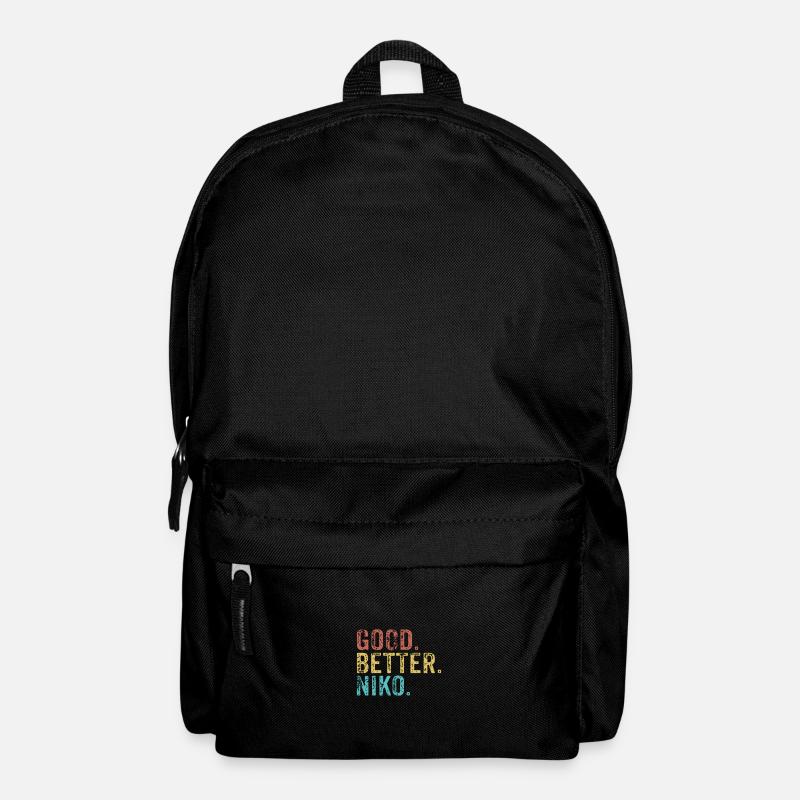 Cool guys are called niko - Backpack - black