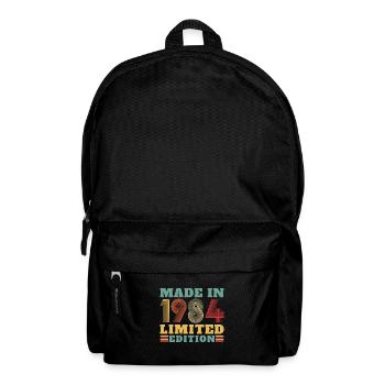 Vinatge 1984 Birthday Gift - Backpack - black - Front
